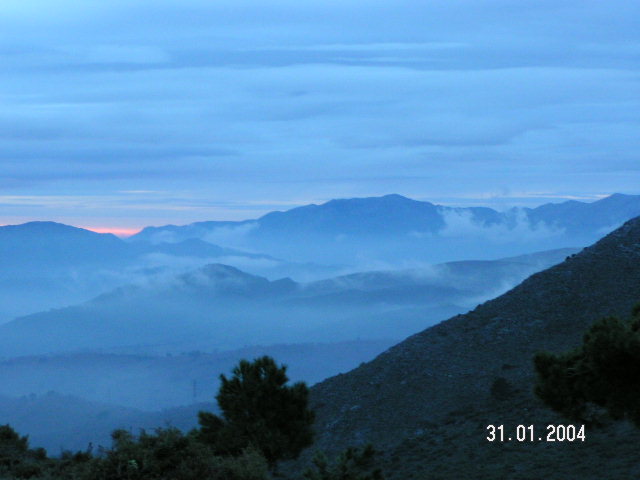 Mar de Nubes en Ronda